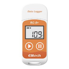Elitech RC-5+ Digital PDF USB Temperature Data Logger Reusable Recorder Refrigerator Thermometer 32000 Points High Accuracy