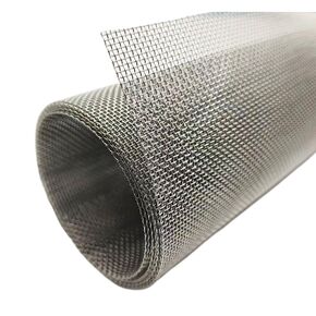 Pure Copper Mesh Screen Roll #30Mesh-Size:15.7"x47.2" 99.9%-Copper Wire Mesh Screen for Vents,Window Screen,DIY Grounding Mat, Art Project,Keep Insect Away...