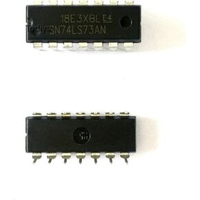 New 15Pcs for 74LS73 74LS73N SN74LS73N SN74LS73AN HD74LS73P DIP-14 Dual JK Negative Edge-Triggered Flip-Flop IC Chip SN74LS73