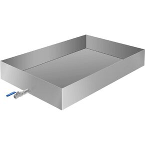 VBENLEM Maple Syrup Evaporator Pan 24x18x6 Inch Stainless Steel Maple Syrup Boiling Pan for Boiling Maple Syrup
