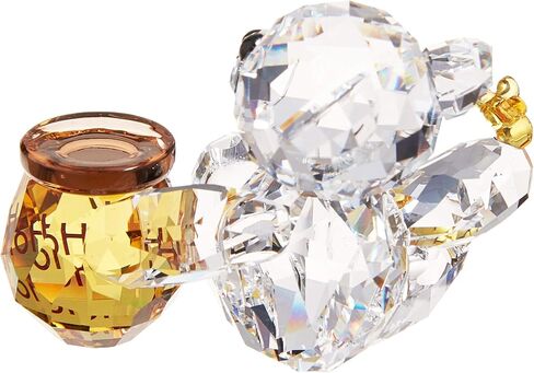 سواروفسكي كريس بيرز سويت كالعسل، كريستال سواروفسكي الشفاف مع لمسات صفراء وبنية، جزء من مجموعة سواروفسكي كريس بيرز in Kuwait