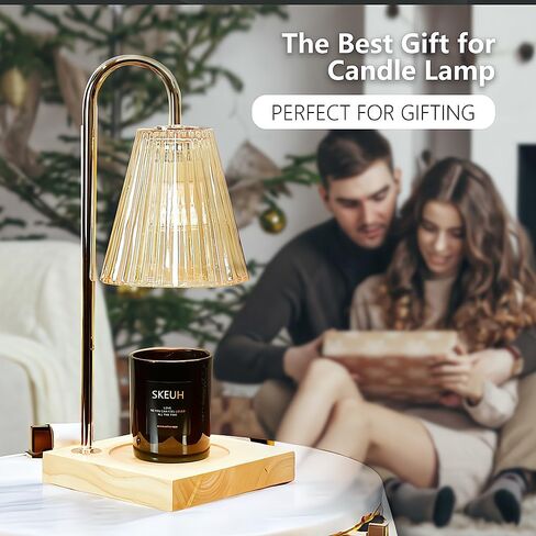 Candle Warmer Lamp，Candle Lamp Warmer with Timer，Mothers Day Gifts for Mom，Home Decor Dimmable Wax Melt Warmer，Candle Warmers for Jar Candles,House Warming Gifts New Home,Candle Melting Lamp in Saudi Arabia
