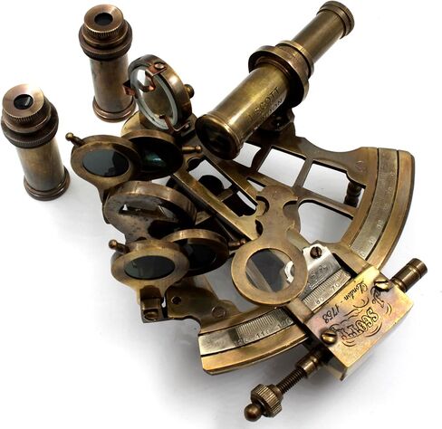 جي سكوت لندن آلة السدس لتاريخ السفن النحاسية مع صندوق من الخشب الصلب. آلة السدس لتاريخ السفينة النحاسية من سكوت لندن مع صندوق من الخشب الصلب. in Kuwait