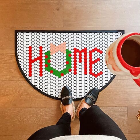 مجموعة بلاط ممسحة أرجل Letterfolk - بلاط ملون لتصميم حصيرة قابلة للتخصيص - مجموعة من 75 قطعة، قرفة in Kuwait