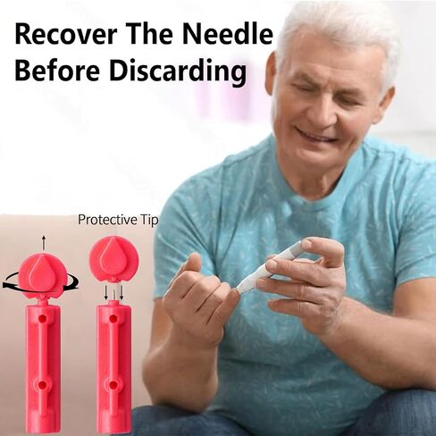 Lancets for Diabetes Testing - 30 Gauge Diabetic Lancets for Blood Testing and Glucose Testing - Fits Most Lancing Devices - 310 Count (Blue) in Saudi Arabia
