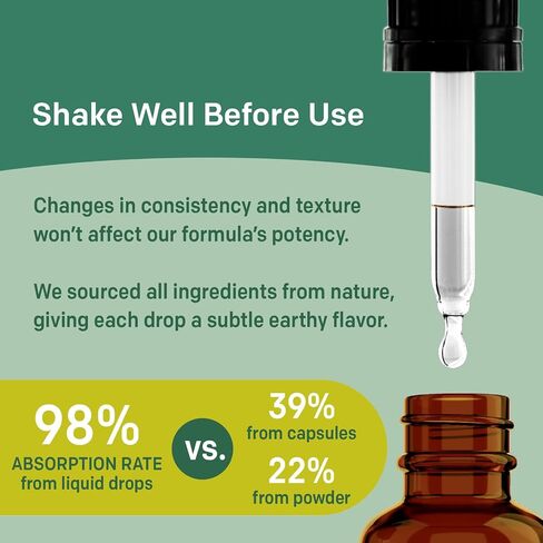 5-in-1 Mullein Drops for Lungs - Mullein Leaf Extract for Lungs Detox and Respiratory Lung Health - Mullein Tincture with Elderberry, Marshmallow & Ginger Root for Bronchial Support - 60 Servings in Saudi Arabia