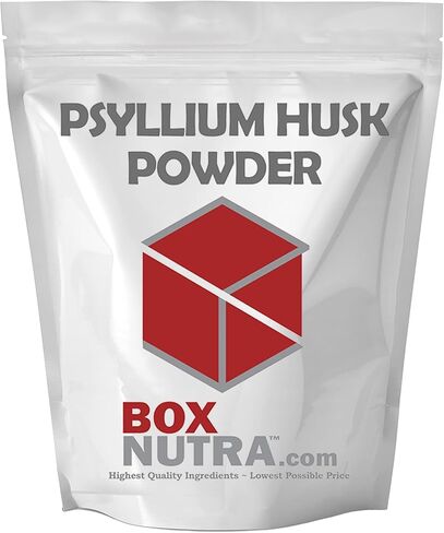 BoxNutra Psyllium Husk Powder - Bulk-Forming Laxative - Promotes Regular Bowel Movements - Improves Digestion, 1kg in Saudi Arabia
