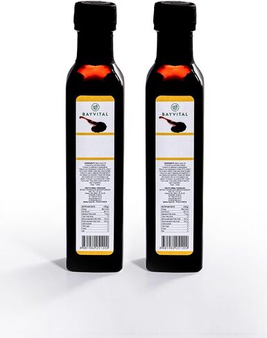 Black Cumin Oil (Black Seed Oil) 100% Pure Cold Pressed, 100% Turkish Black Cumin Nigella Sativa Seed Oil, Non-GMO, Black Cumin Seed Oil 2 PCS in Saudi Arabia