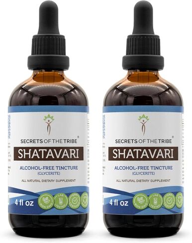 Secrets of the Tribe Shatavari Alcohol-Free Liquid Extract, Shatavari (Asparagus Racemosus) Dried Root (2 FL OZ) in Saudi Arabia