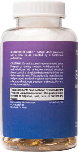 كبسولات فيتامين هـ 1000 وحدة دولية مكملة للكبسولات الطرية لمضادات الأكسدة والجلد والقلب والمناعة، تركيبة غير معدلة وراثيًا، تم تركيبها في الولايات المتحدة الأمريكية، 50 قطعة in Kuwait
