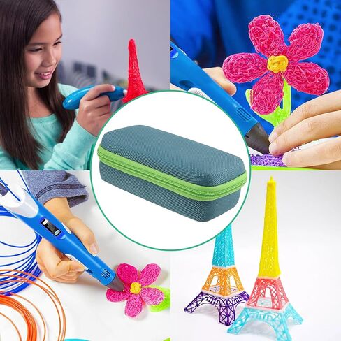 حافظة تخزين Aenllosi متوافقة مع قلم 3Doodler Start+ Essentials (2023) ثلاثي الأبعاد، وحاملات لحزمة إعادة تعبئة خيوط الطباعة ثلاثية الأبعاد وكابل USB in Kuwait
