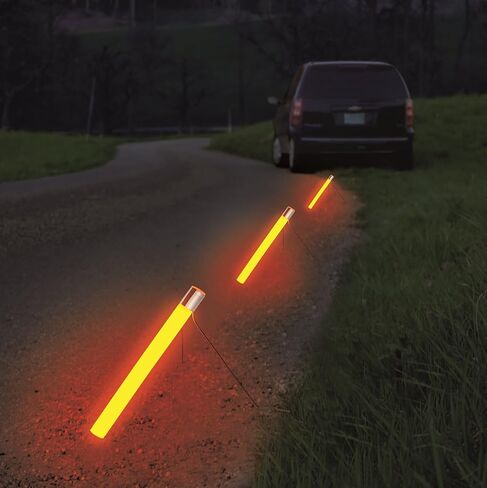 عصا بديلة Cyalume SnapLight Flare، درجة عسكرية، مدة ساعتين، 10 بوصات، 10 عبوات in Kuwait