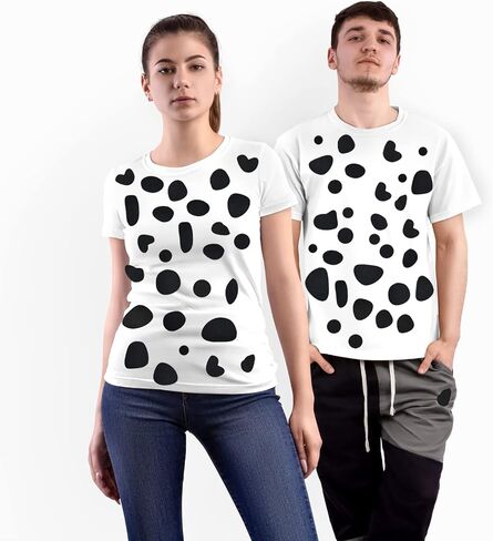 12 Sheets Black Adhesive Felt Circles Self Adhesive Felt Pads Irregular Felt Spotty Dog Style Felt 288 Pieces Small Dalmatian Dots Felt Stickers for Adult Kids Halloween Party DIY Projects Costume in Saudi Arabia