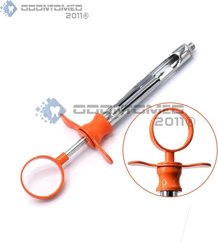 OdontoMed2011 حزمة من 8 قطع حقنة استنشاق CW نوع 1.8 مل أدوات طب الأسنان (مزيج الألوان) in Saudi Arabia