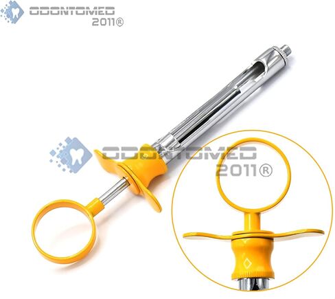 OdontoMed2011 حزمة من 8 قطع حقنة استنشاق CW نوع 1.8 مل أدوات طب الأسنان (مزيج الألوان) in Saudi Arabia