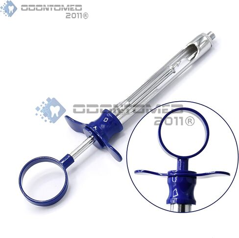 OdontoMed2011 حزمة من 8 قطع حقنة استنشاق CW نوع 1.8 مل أدوات طب الأسنان (مزيج الألوان) in Saudi Arabia