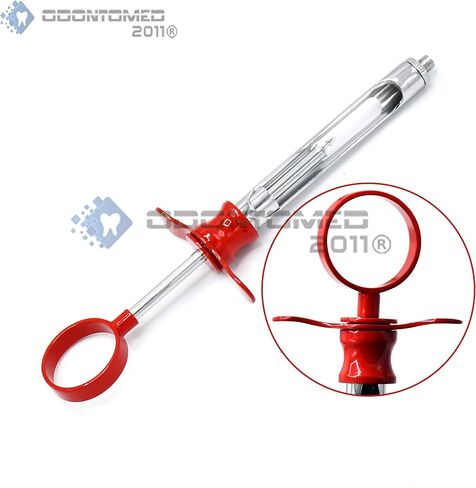 OdontoMed2011 حزمة من 8 قطع حقنة استنشاق CW نوع 1.8 مل أدوات طب الأسنان (مزيج الألوان) in Saudi Arabia
