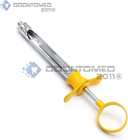 OdontoMed2011 حزمة من 8 قطع حقنة استنشاق CW نوع 1.8 مل أدوات طب الأسنان (مزيج الألوان) in Saudi Arabia