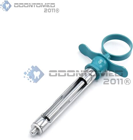 OdontoMed2011 حزمة من 8 قطع حقنة استنشاق CW نوع 1.8 مل أدوات طب الأسنان (مزيج الألوان) in Saudi Arabia