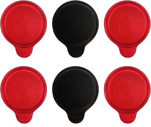 MAG® FERRITE Magnets KIT 6 وحدات للمغناطيسية الحيوية 5200 غاوس - مجموعة مغناطيسات مغناطيسية حيوية - Imanes para Biomagnetismo Médico - Dr Goiz Magnets for Biomagnetism زوج مغناطيس حيوي - مغناطيسات مستديرة in Kuwait