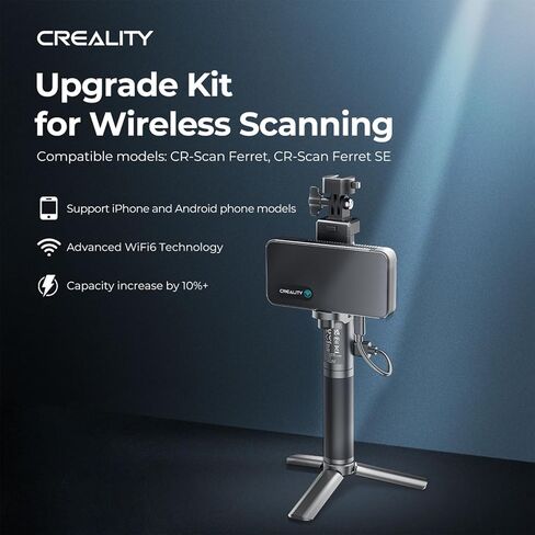 مجموعة المسح اللاسلكي Creality 3D CR-Scan Ferret، جسر لاسلكي WiFi6، زيادة السعة بنسبة 10%+، مؤشرات بديهية واستهلاك منخفض للطاقة in Saudi Arabia