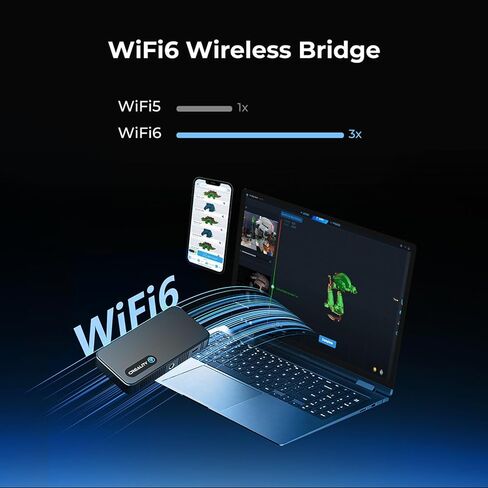 مجموعة المسح اللاسلكي Creality 3D CR-Scan Ferret، جسر لاسلكي WiFi6، زيادة السعة بنسبة 10%+، مؤشرات بديهية واستهلاك منخفض للطاقة in Saudi Arabia