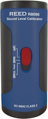 Reed Instruments R8090 (SC-05) Sound Level Calibrator for 1/2" Diameter Microphones, +/-0.5dB Accuracy,Black in Saudi Arabia