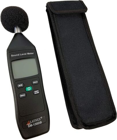 SM-130DB قارئ مقياس الديسيبل الرقمي ومقياس مستوى الصوت من النوع 2 مع شهادة المعايرة. جهاز قياس لمراقبة الضوضاء البيئية والميكانيكية - التصنيع، المكتب، الفصل الدراسي in Kuwait