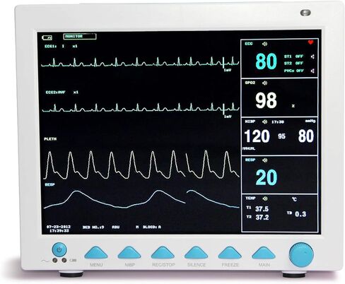 جهاز مراقبة المريض CONTEC بواسطة الحيوانات البيطرية، 12.1 بوصة، علامات حيوية متعددة المعلمات (6 معلمات) in Kuwait