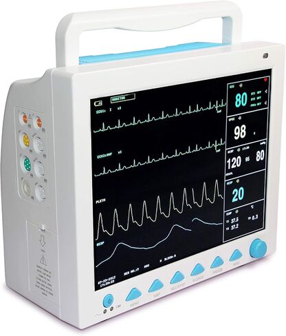 جهاز مراقبة المريض CONTEC بواسطة الحيوانات البيطرية، 12.1 بوصة، علامات حيوية متعددة المعلمات (6 معلمات) in Kuwait