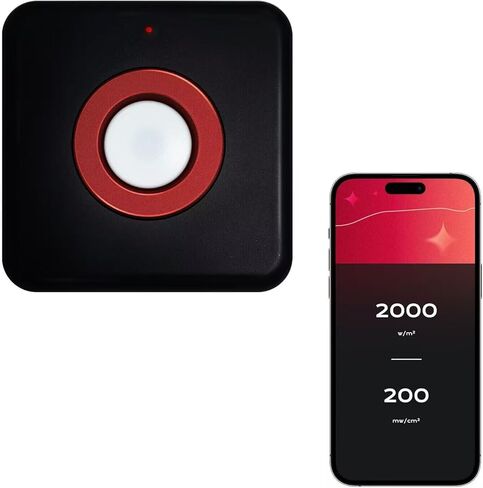 VBR-Red Red Light Meter Up to 368 W/m² in Kuwait