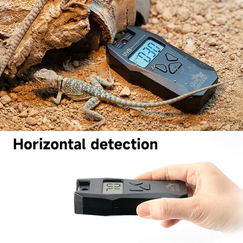 مقياس الأشعة فوق البنفسجية فئة B - مقياس إشعاع رقمي محمول للزواحف، يقيس ضوء الأشعة فوق البنفسجية فئة 280-320 نانومتر، نطاق 0-1999 ميكروواط/سم2 بوليمر ABS متين in Kuwait