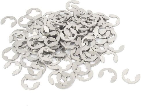 uxcell Fastener External Retaining Ring E-Clip Circlip 3mm 100pcs in Saudi Arabia
