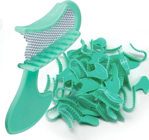 Anterior Bite Registration/Impression Tray, Plastic with Non-Tear mesh, Disposable Rigid Plastic Frame with Strong mesh Netting & Ergonomic Handles, Non-sterile Purple 35/ Bag… in Saudi Arabia