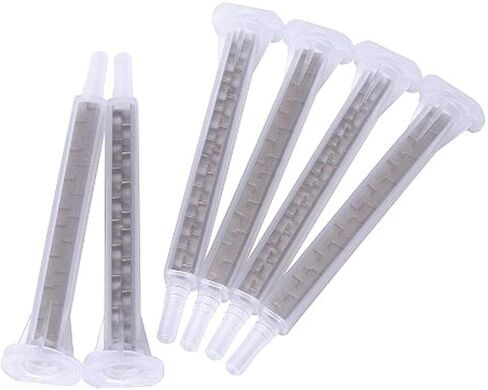 فوهة خلط ثابتة 3M، 38191، لون غير شفاف/ذهبي، فوهة مزيج متتالي/متر، استخدام يدوي/هوائي، 50 مل، 12/حقيبة in Kuwait