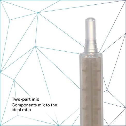 3M Static Mixing Nozzle, 38191, Opaque/Gold Color, Cascade Mix/Meter Nozzle, Manual/Pneumatic Applicator Use, 50 mL, 12/Bag in Saudi Arabia