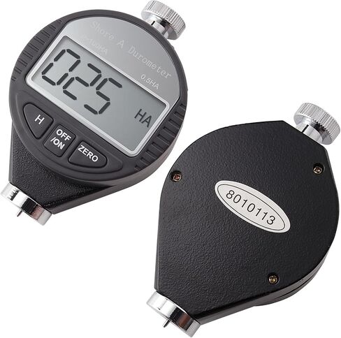 جهاز اختبار صلابة الشاطئ D المحمول 0-100HD من Gain Express مقياس التحمل الرقمي للمطاط والإطارات والبلاستيك والبلاستيك الحراري والأرضيات وكرة البولينج مع شاشة LCD كبيرة in Kuwait