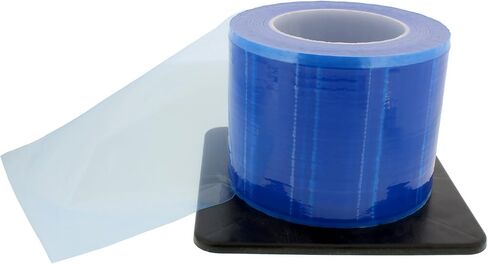 Universal 4x6in Skin Barrier Film Tattoo Tape Roll 1200 Sheets - No String Black Dental Tape Dispenser Box in Saudi Arabia