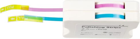 2Box Dental Polishing Strips, 4mm Tooth Interdental Resin Surface Sanding, Teeth Whitening Oral Care, Dental File for Teeth, Dentist Tools in Kuwait