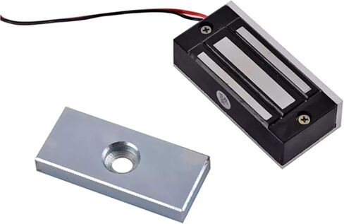 500 كجم 1200 رطل من القفل التجاري الكهرومغناطيسي ذو القوة القابضة 12 فولت، مؤشر LED عند إغلاق خيارات NO/NC، لباب واحد متأرجح للخارج in Kuwait