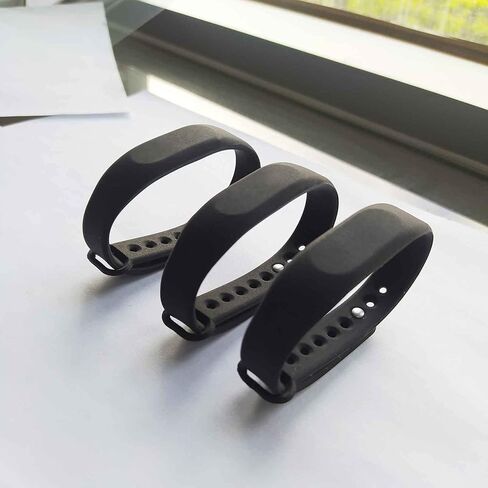 IC ISO 14443A RFID Silicone Wristband/Bracelet UID Changeable Sector0 Block0 Rewritable(1PCS UID IC Changeable Wristband) in Kuwait