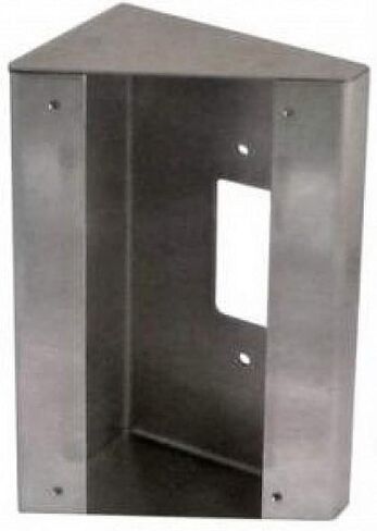 Aiphone Corporation SBX-DV30 30 Degree Angle Box for JK-DV, JF-DV, or JO-DV Door Stations, 18 AWG Stainless Steel in Kuwait