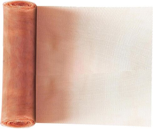Copper Mesh, Rodent Mesh Sturdy Pure Copper Stuff-fit Wire Mesh for Gap Copper Blocker Fill Fabric 5" x 47" in Saudi Arabia