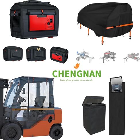 Upgrated Forklift Cover,Can Be Rolled Up On All Sides,Forklift Cover for Rain Up to 6000LB,EVA&600D Oxford Cloth,Forklift Cover Waterproof All Weather Protection,57" L x 47" W x 52.9" H in Saudi Arabia