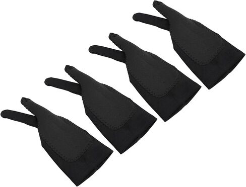 Zjchao Artist Drawing Glove 4 Pack 3 Layer Two Finger Smooth Completible Digital Art Digital Dloves للرسم والرسم (S) in Saudi Arabia