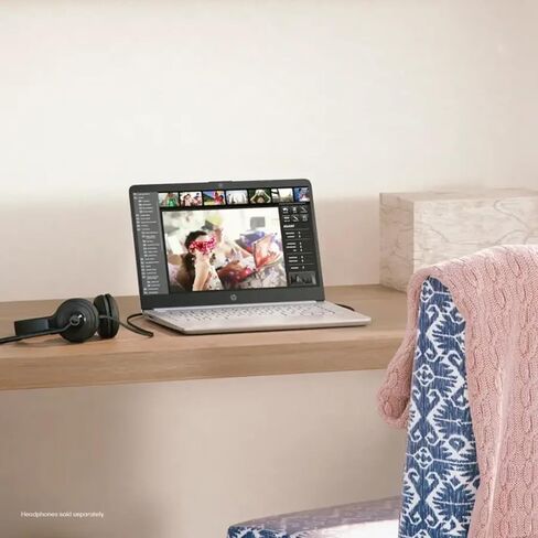 HP 14 "كمبيوتر محمول للأعمال التجارية والطالب-HD Thin and Light Labstop • Intel 4-Core N150 • Windows 11 Pro in Kuwait