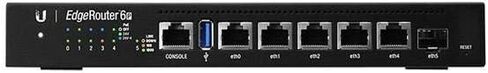 Ubiquiti EdgeRouter 6P, 6-Port Gigabit Router with 1 SFP Port (ER-6P-US) (Renewed) in Saudi Arabia