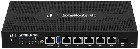 Ubiquiti EdgeRouter 6P, 6-Port Gigabit Router with 1 SFP Port (ER-6P-US) (Renewed) in Saudi Arabia