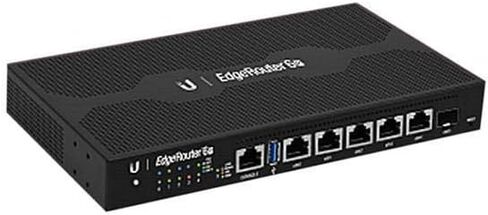 Ubiquiti EdgeRouter 6P, 6-Port Gigabit Router with 1 SFP Port (ER-6P-US) (Renewed) in Saudi Arabia