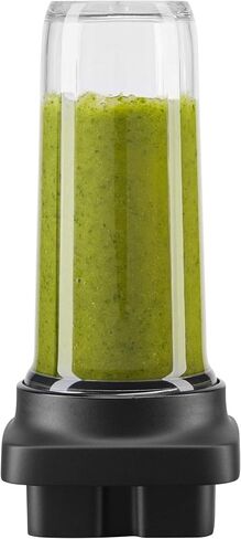 حزمة توسيع جرة الخلاط الشخصية 16 أوقية لـ Kitchenaid K150 و K400 Blenders ، Black in Kuwait